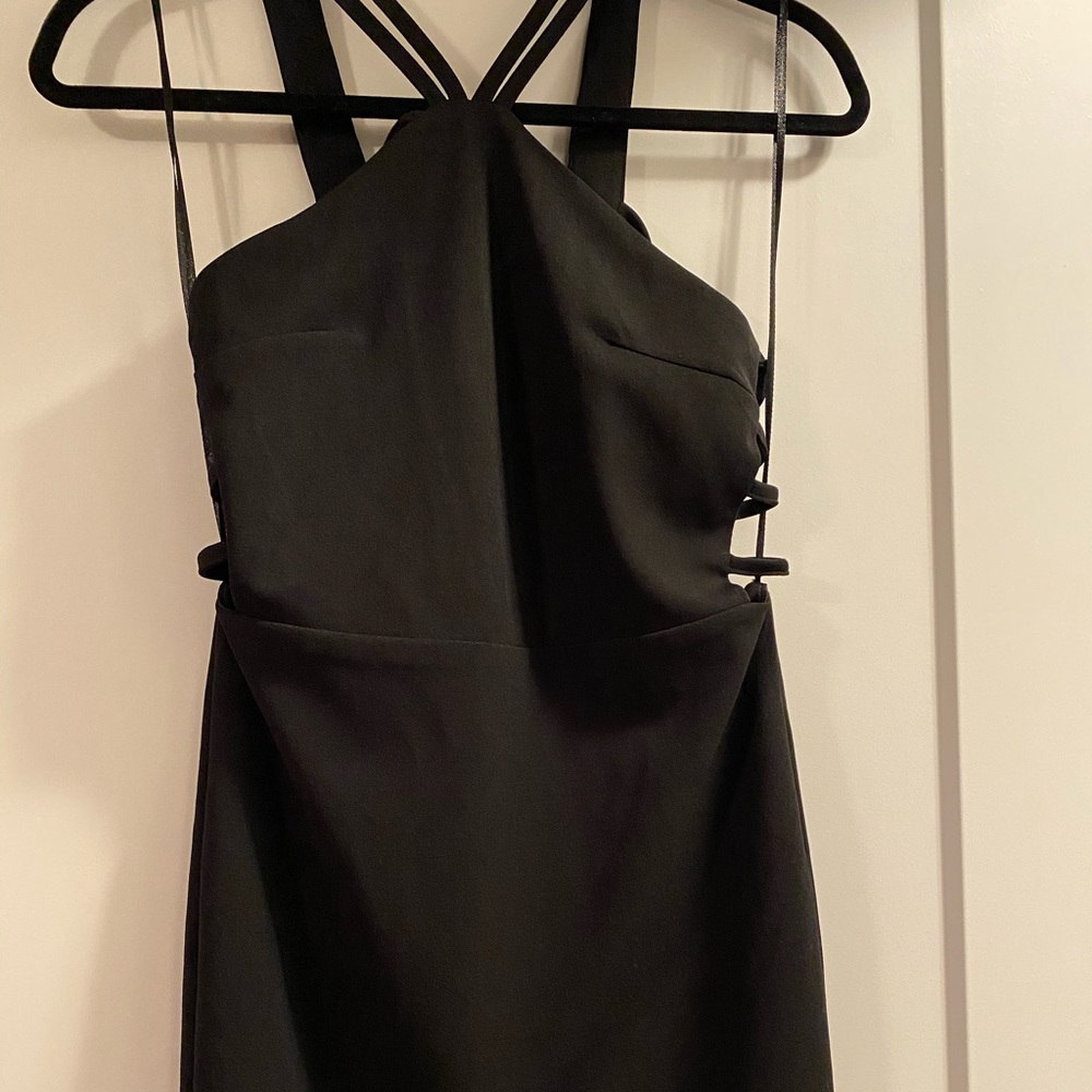 Sexy, black, mini dress